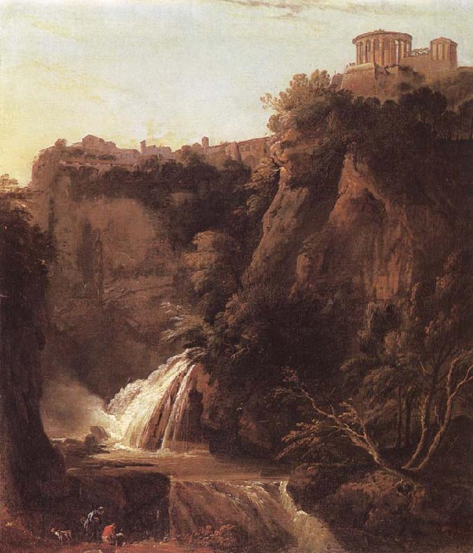 Sylvester Shchedrin Waterfall at Tivoli France oil painting art